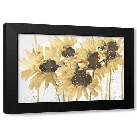 Amazing Grace Black Modern Wood Framed Art Print by Barnes, Natasha