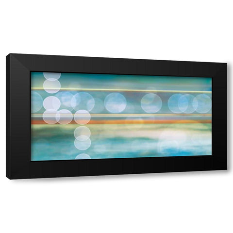Bokehscape Black Modern Wood Framed Art Print with Double Matting by Venter, Tandi
