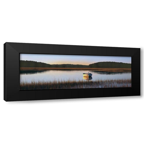 Autumn Afternoon Black Modern Wood Framed Art Print with Double Matting by Sleeper, Mike