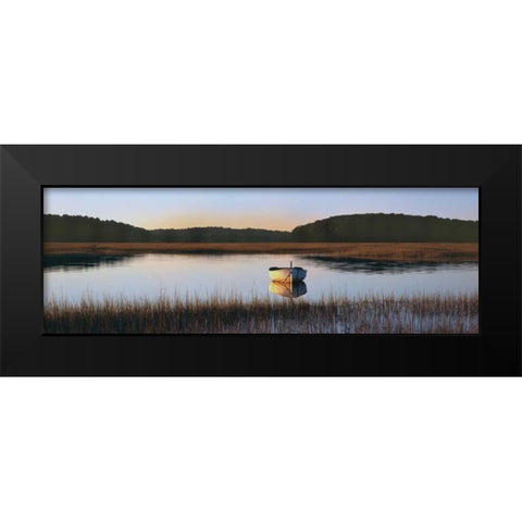 Autumn Afternoon Black Modern Wood Framed Art Print by Sleeper, Mike