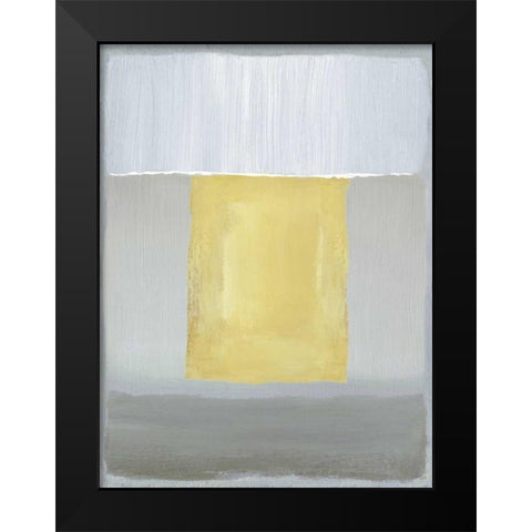 Half Light II Black Modern Wood Framed Art Print by Gold, Caroline