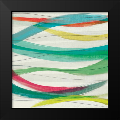 Heatwave II Black Modern Wood Framed Art Print by Venter, Tandi