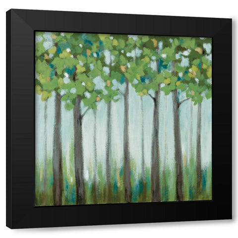 Tranquil View II Black Modern Wood Framed Art Print with Double Matting by Vindedzis, Rita