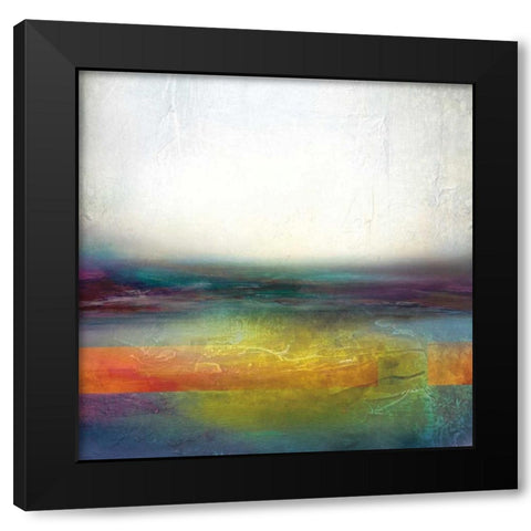 Illusion Black Modern Wood Framed Art Print with Double Matting by Venter, Tandi
