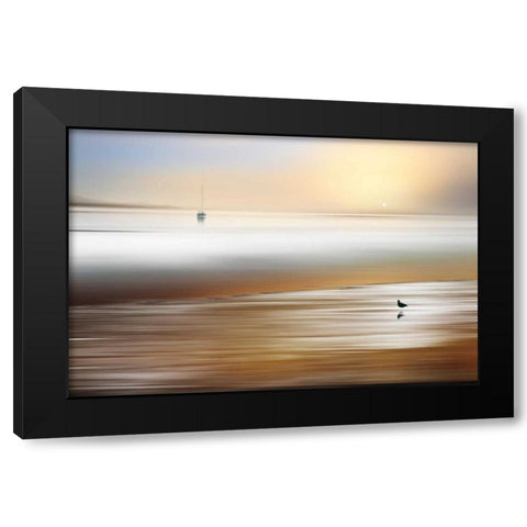 Silent Pause Black Modern Wood Framed Art Print with Double Matting by Pelkey, Marvin