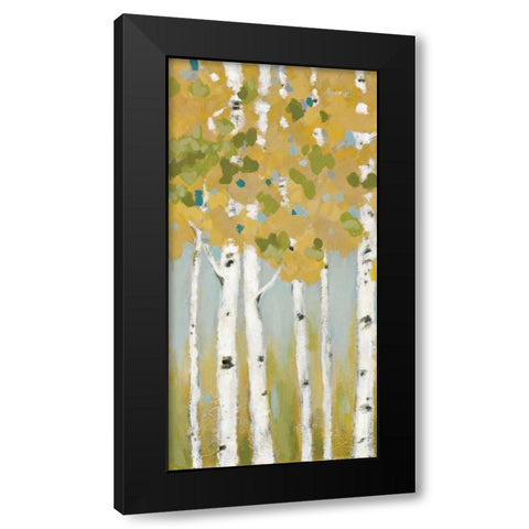 Golden Day I Black Modern Wood Framed Art Print with Double Matting by Vindedzis, Rita