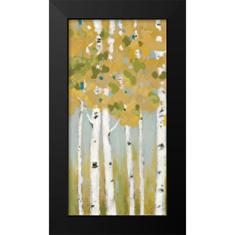 Golden Day I Black Modern Wood Framed Art Print by Vindedzis, Rita