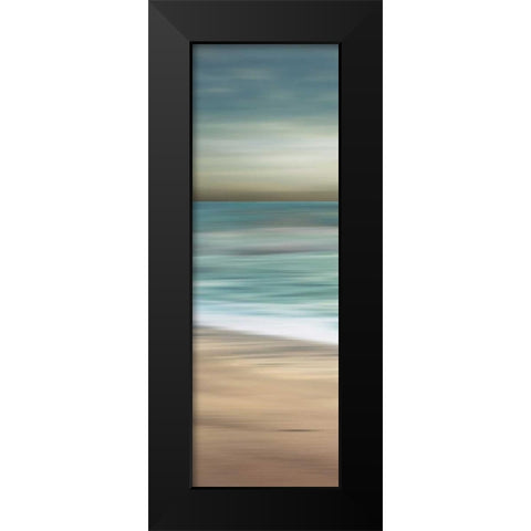 Ocean Calm I Black Modern Wood Framed Art Print by Venter, Tandi