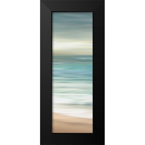 Ocean Calm III Black Modern Wood Framed Art Print by Venter, Tandi