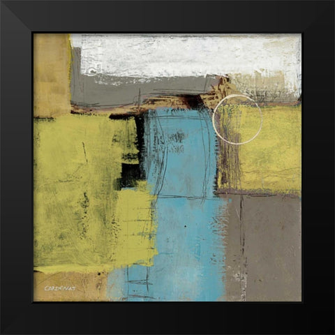 Houseblend I Black Modern Wood Framed Art Print by Cardenas, Jason