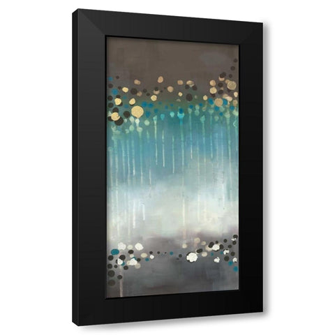 Spot of Rain I Black Modern Wood Framed Art Print by Maitland, Laurie
