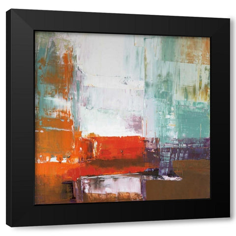 Realize Black Modern Wood Framed Art Print by Shire, Martin