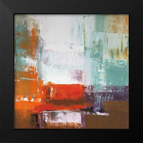 Realize Black Modern Wood Framed Art Print by Shire, Martin