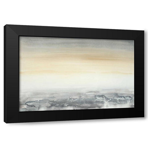 Sable Island Black Modern Wood Framed Art Print by St. Germain, Patrick