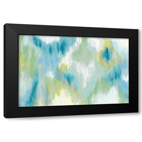 Energetic  Black Modern Wood Framed Art Print by Vindedzis, Rita