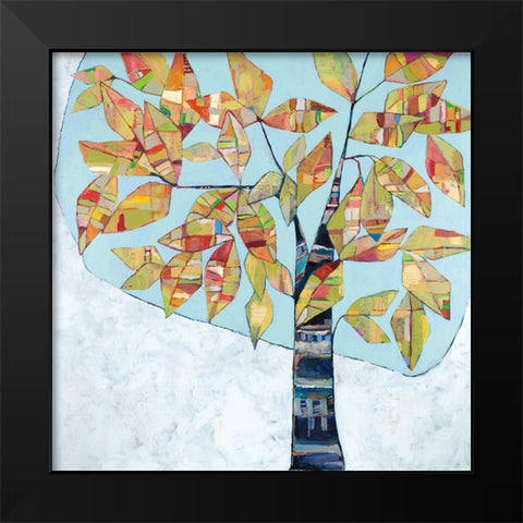 Leisure And Repose Black Modern Wood Framed Art Print by Swider, Staci