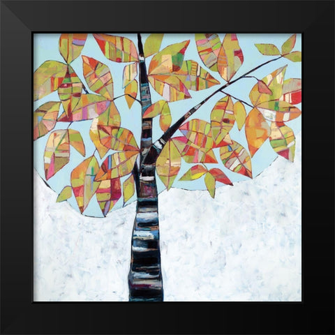 Over Our Heads Black Modern Wood Framed Art Print by Swider, Staci