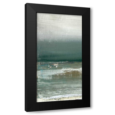 Shallows I Black Modern Wood Framed Art Print by Gold, Caroline