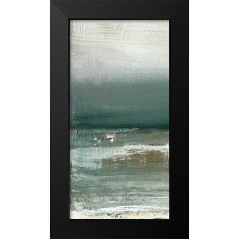 Shallows I Black Modern Wood Framed Art Print by Gold, Caroline