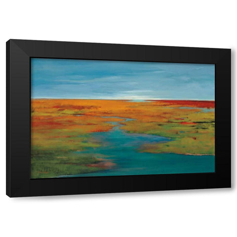 Going the Distance Black Modern Wood Framed Art Print with Double Matting by Jackson, Victoria