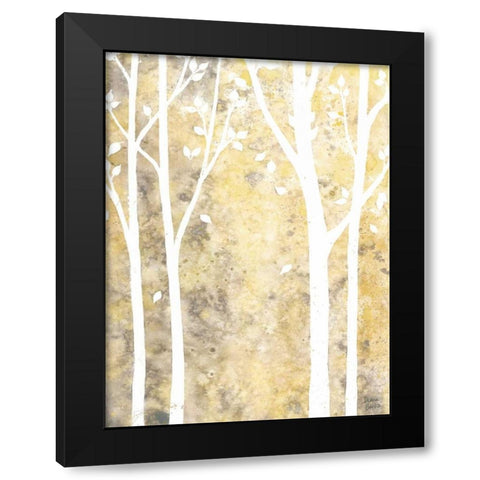 Simple State I Black Modern Wood Framed Art Print by Banks, Debbie