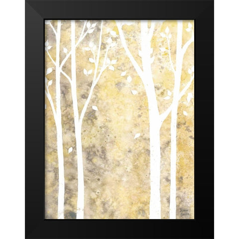 Simple State I Black Modern Wood Framed Art Print by Banks, Debbie