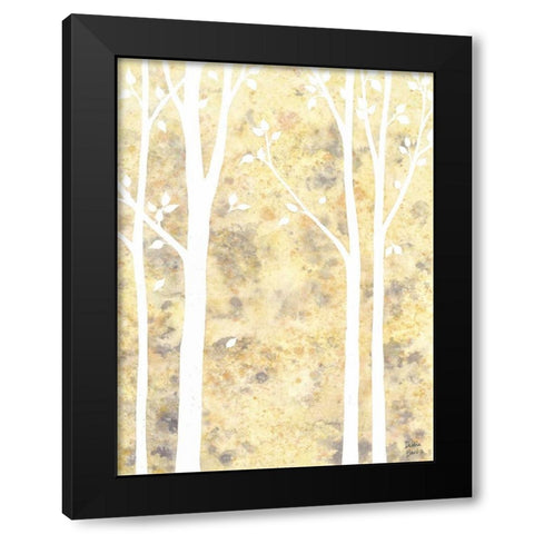 Simple State II Black Modern Wood Framed Art Print with Double Matting by Banks, Debbie