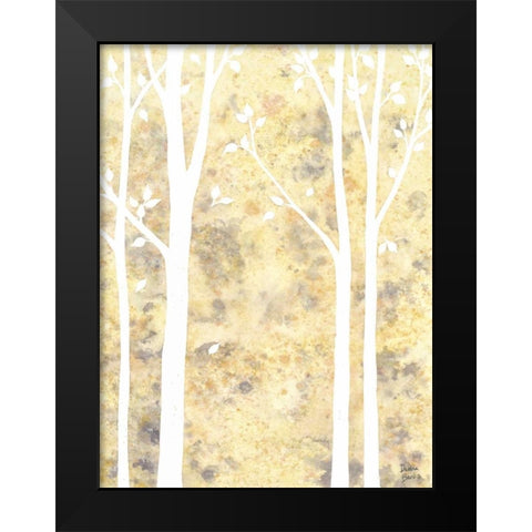 Simple State II Black Modern Wood Framed Art Print by Banks, Debbie