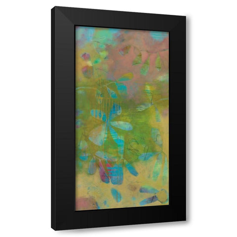 Laughter and Tears I Black Modern Wood Framed Art Print by Weber, Jennifer