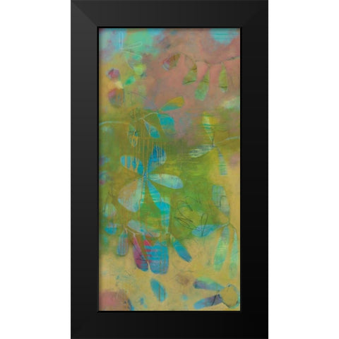 Laughter and Tears I Black Modern Wood Framed Art Print by Weber, Jennifer