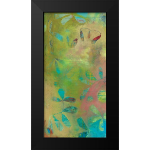 Laughter and Tears II Black Modern Wood Framed Art Print by Weber, Jennifer