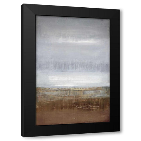 Everglades Black Modern Wood Framed Art Print with Double Matting by Gold, Caroline