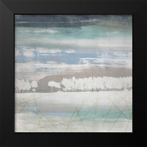 From the Earth I Black Modern Wood Framed Art Print by Duncan-He, Louis