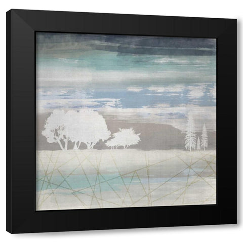 From the Earth II Black Modern Wood Framed Art Print with Double Matting by Duncan-He, Louis