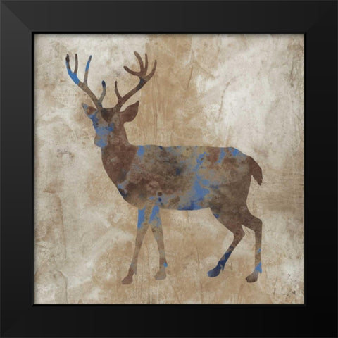 Oh Dear II Black Modern Wood Framed Art Print by Fontaine, Stephane