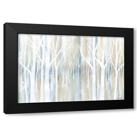 Mystical Woods Black Modern Wood Framed Art Print by Banks, Debbie