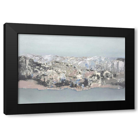 Terrain Black Modern Wood Framed Art Print by Gold, Caroline