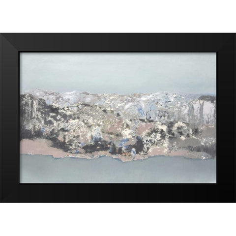 Terrain Black Modern Wood Framed Art Print by Gold, Caroline