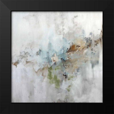 It Is Written Black Modern Wood Framed Art Print by Ellens, Jacqueline