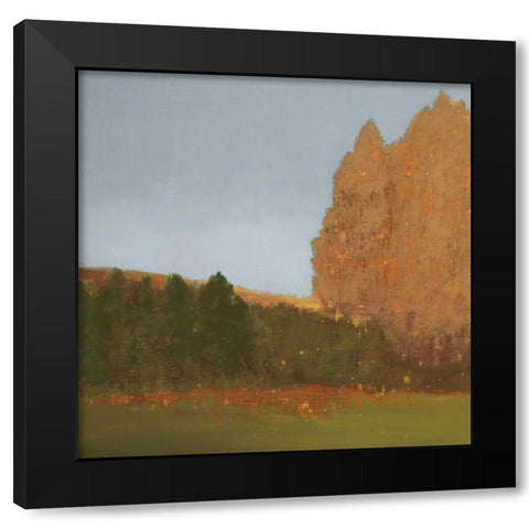 Copper Grove II Black Modern Wood Framed Art Print by Gold, Caroline