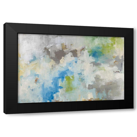 High Seas Black Modern Wood Framed Art Print by Ellens, Jacqueline