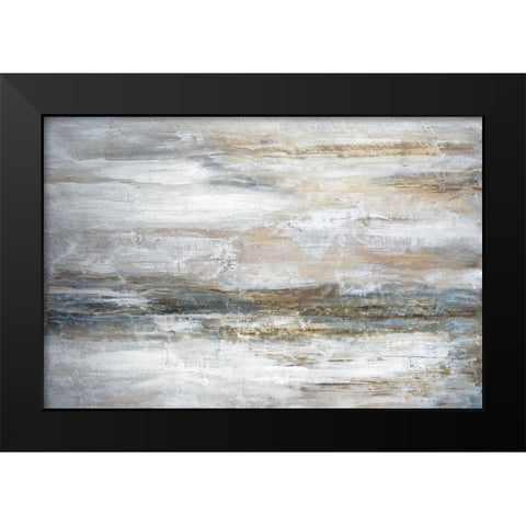 Mirage I Black Modern Wood Framed Art Print by Fontaine, Stephane