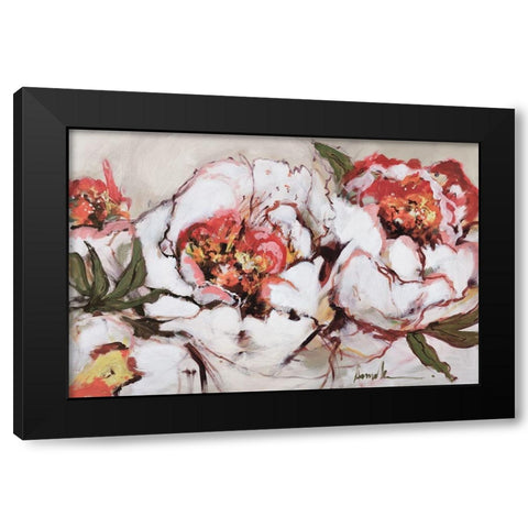 Charade Of Spring Black Modern Wood Framed Art Print by Fitzsimmons, A.