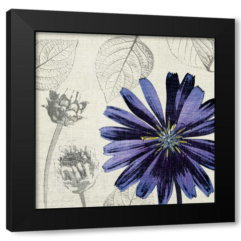 A Touch of Color III Black Modern Wood Framed Art Print by Venter, Tandi