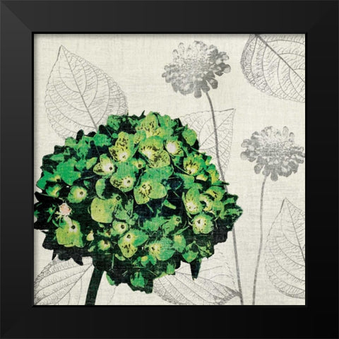A Touch of Color IV Black Modern Wood Framed Art Print by Venter, Tandi