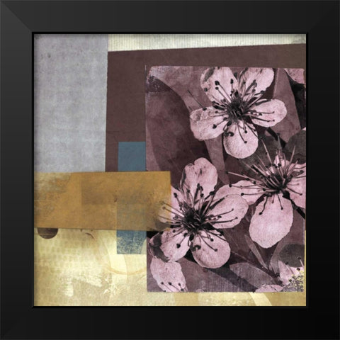 Spring Forward II Black Modern Wood Framed Art Print by NOAH