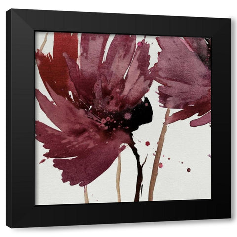 Room For More II Black Modern Wood Framed Art Print with Double Matting by Barnes, Natasha