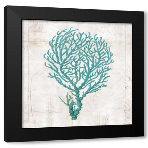 Under the Sea I Black Modern Wood Framed Art Print by Berg, Sabine
