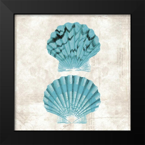 Under the Sea IV Black Modern Wood Framed Art Print by Berg, Sabine