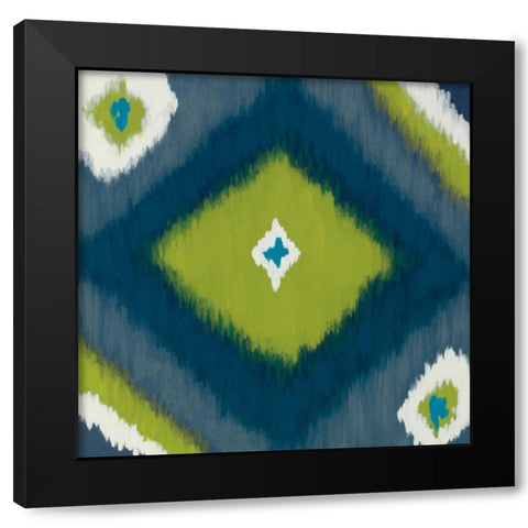 Intertwine II Black Modern Wood Framed Art Print by Vindedzis, Rita